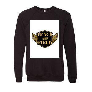 Unisex Sponge Fleece Raglan Crewneck Sweatshirt Thumbnail
