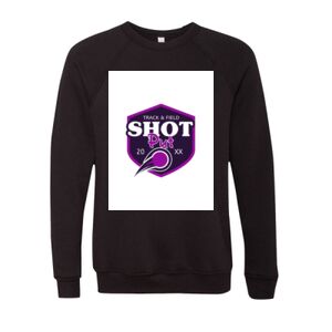 Unisex Sponge Fleece Raglan Crewneck Sweatshirt Thumbnail