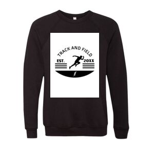 Unisex Sponge Fleece Raglan Crewneck Sweatshirt Thumbnail