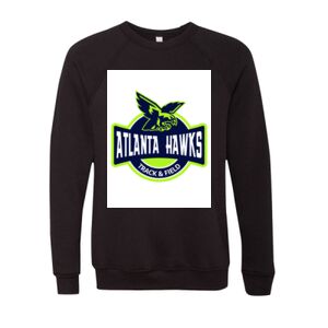 Unisex Sponge Fleece Raglan Crewneck Sweatshirt Thumbnail