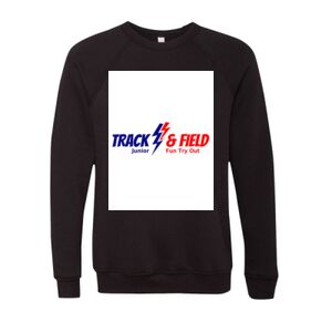 Unisex Sponge Fleece Raglan Crewneck Sweatshirt Thumbnail