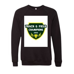 Unisex Sponge Fleece Raglan Crewneck Sweatshirt Thumbnail