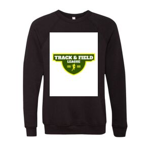 Unisex Sponge Fleece Raglan Crewneck Sweatshirt Thumbnail