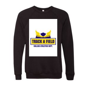 Unisex Sponge Fleece Raglan Crewneck Sweatshirt Thumbnail