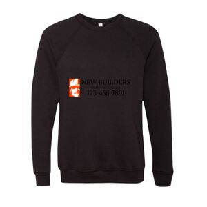 Unisex Sponge Fleece Raglan Crewneck Sweatshirt Thumbnail
