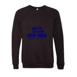 Unisex Sponge Fleece Raglan Crewneck Sweatshirt Thumbnail