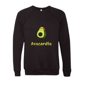 Unisex Sponge Fleece Raglan Crewneck Sweatshirt Thumbnail