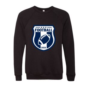 Unisex Sponge Fleece Raglan Crewneck Sweatshirt Thumbnail