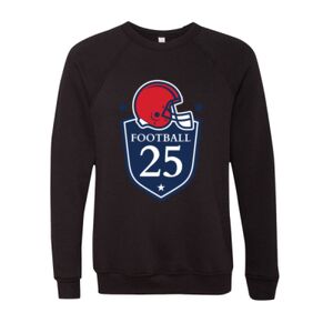 Unisex Sponge Fleece Raglan Crewneck Sweatshirt Thumbnail