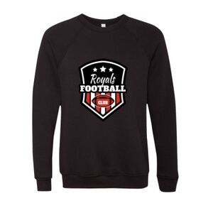 Unisex Sponge Fleece Raglan Crewneck Sweatshirt Thumbnail