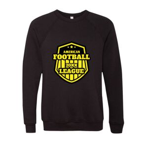 Unisex Sponge Fleece Raglan Crewneck Sweatshirt Thumbnail