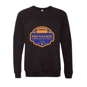 Unisex Sponge Fleece Raglan Crewneck Sweatshirt Thumbnail