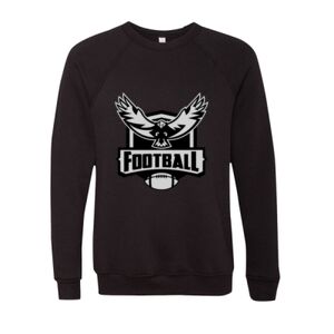 Unisex Sponge Fleece Raglan Crewneck Sweatshirt Thumbnail