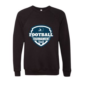 Unisex Sponge Fleece Raglan Crewneck Sweatshirt Thumbnail