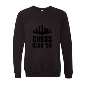 Unisex Sponge Fleece Raglan Crewneck Sweatshirt Thumbnail