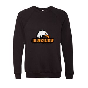 Unisex Sponge Fleece Raglan Crewneck Sweatshirt Thumbnail