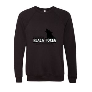 Unisex Sponge Fleece Raglan Crewneck Sweatshirt Thumbnail