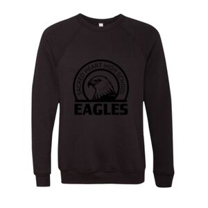 Unisex Sponge Fleece Raglan Crewneck Sweatshirt Thumbnail