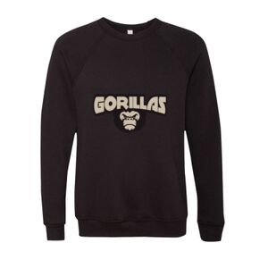 Unisex Sponge Fleece Raglan Crewneck Sweatshirt Thumbnail
