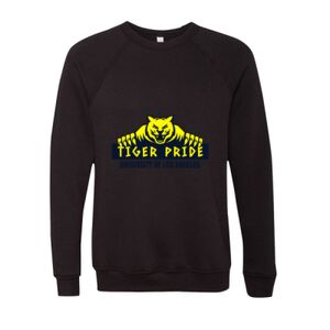Unisex Sponge Fleece Raglan Crewneck Sweatshirt Thumbnail