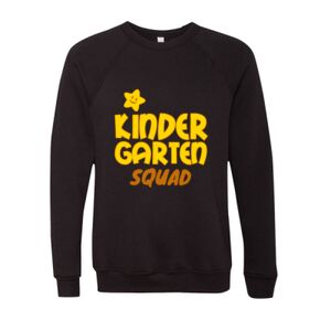 Unisex Sponge Fleece Raglan Crewneck Sweatshirt Thumbnail