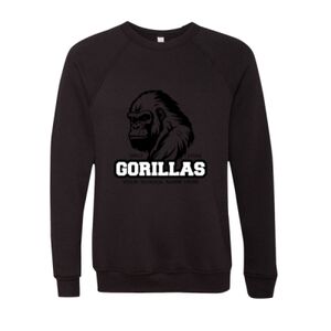 Unisex Sponge Fleece Raglan Crewneck Sweatshirt Thumbnail