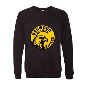 Unisex Sponge Fleece Raglan Crewneck Sweatshirt Thumbnail