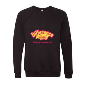 Unisex Sponge Fleece Raglan Crewneck Sweatshirt Thumbnail