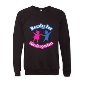 Unisex Sponge Fleece Raglan Crewneck Sweatshirt Thumbnail
