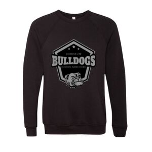 Unisex Sponge Fleece Raglan Crewneck Sweatshirt Thumbnail