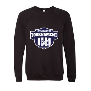 Unisex Sponge Fleece Raglan Crewneck Sweatshirt Thumbnail