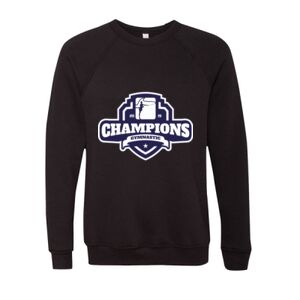 Unisex Sponge Fleece Raglan Crewneck Sweatshirt Thumbnail