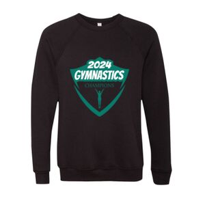 Unisex Sponge Fleece Raglan Crewneck Sweatshirt Thumbnail