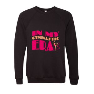 Unisex Sponge Fleece Raglan Crewneck Sweatshirt Thumbnail