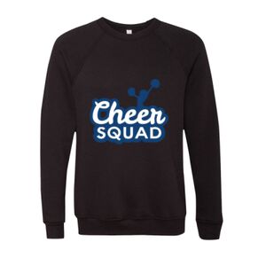 Unisex Sponge Fleece Raglan Crewneck Sweatshirt Thumbnail