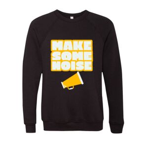 Unisex Sponge Fleece Raglan Crewneck Sweatshirt Thumbnail