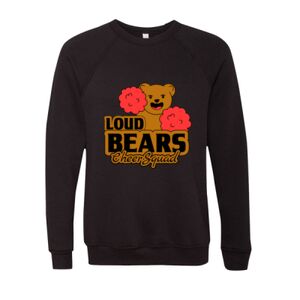 Unisex Sponge Fleece Raglan Crewneck Sweatshirt Thumbnail