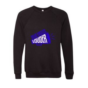 Unisex Sponge Fleece Raglan Crewneck Sweatshirt Thumbnail