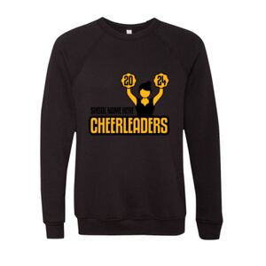 Unisex Sponge Fleece Raglan Crewneck Sweatshirt Thumbnail