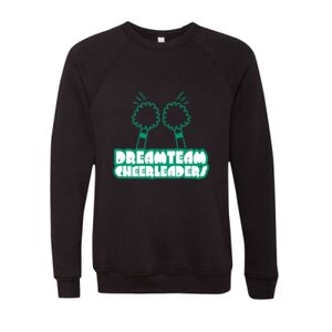Unisex Sponge Fleece Raglan Crewneck Sweatshirt Thumbnail