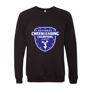 Unisex Sponge Fleece Raglan Crewneck Sweatshirt Thumbnail