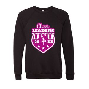 Unisex Sponge Fleece Raglan Crewneck Sweatshirt Thumbnail