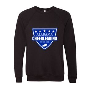 Unisex Sponge Fleece Raglan Crewneck Sweatshirt Thumbnail