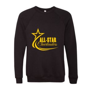 Unisex Sponge Fleece Raglan Crewneck Sweatshirt Thumbnail