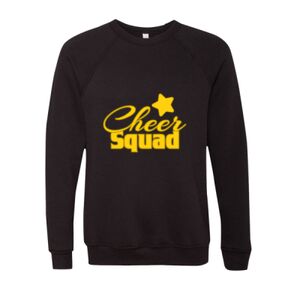 Unisex Sponge Fleece Raglan Crewneck Sweatshirt Thumbnail