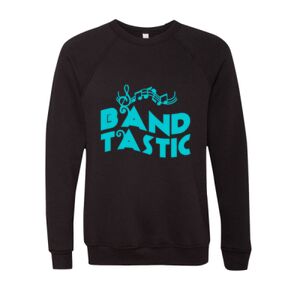 Unisex Sponge Fleece Raglan Crewneck Sweatshirt Thumbnail