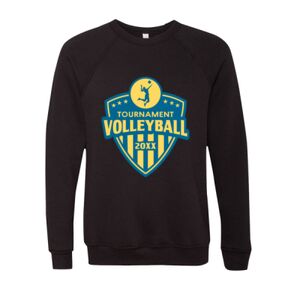 Unisex Sponge Fleece Raglan Crewneck Sweatshirt Thumbnail