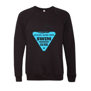Unisex Sponge Fleece Raglan Crewneck Sweatshirt Thumbnail