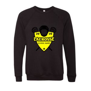 Unisex Sponge Fleece Raglan Crewneck Sweatshirt Thumbnail