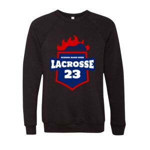 Unisex Sponge Fleece Raglan Crewneck Sweatshirt Thumbnail